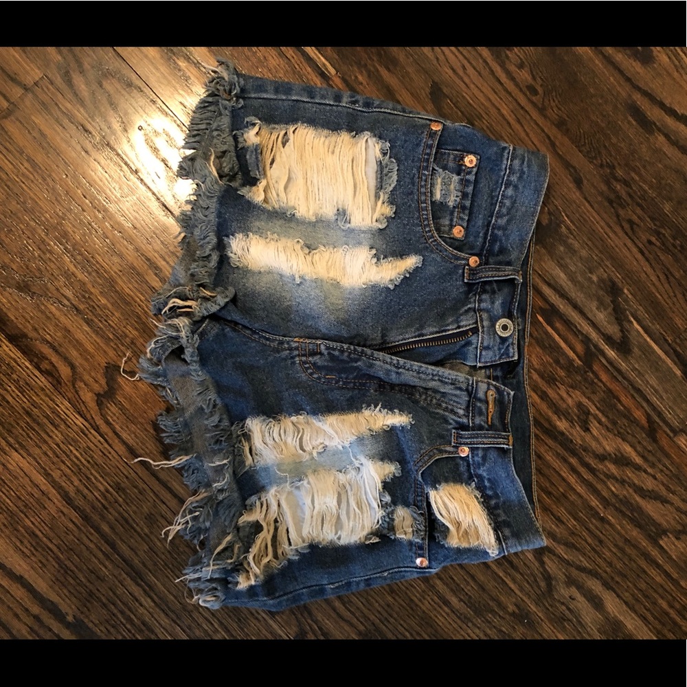 FOREVER21 denim shorts 🙌🏻